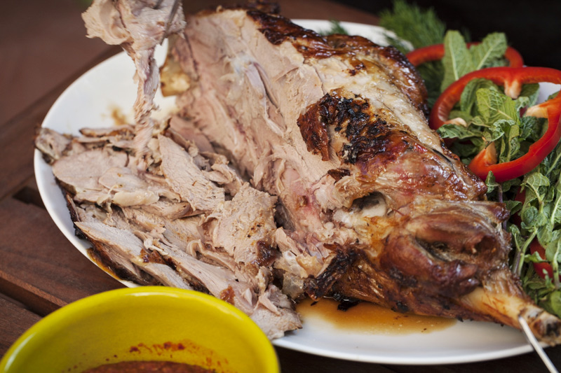 Click on the image for our BBQXL Greek-style leg of lamb recipe!