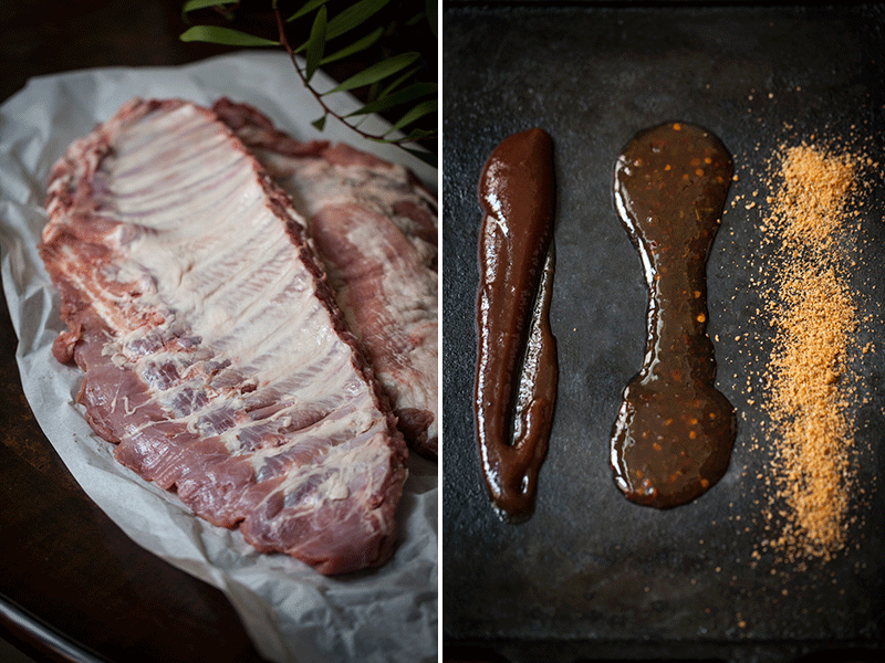 In this post we will look at cooking ribs from start to finish using the barbie with a classic mesquite smokey American-style BBQ sauce, a sweet and spicy Asian glaze and a pork rub. All three of these condiment/seasonings can be purchased from your local grocer and I'm going to show you how to apply them and then cook the ribs correctly. 
